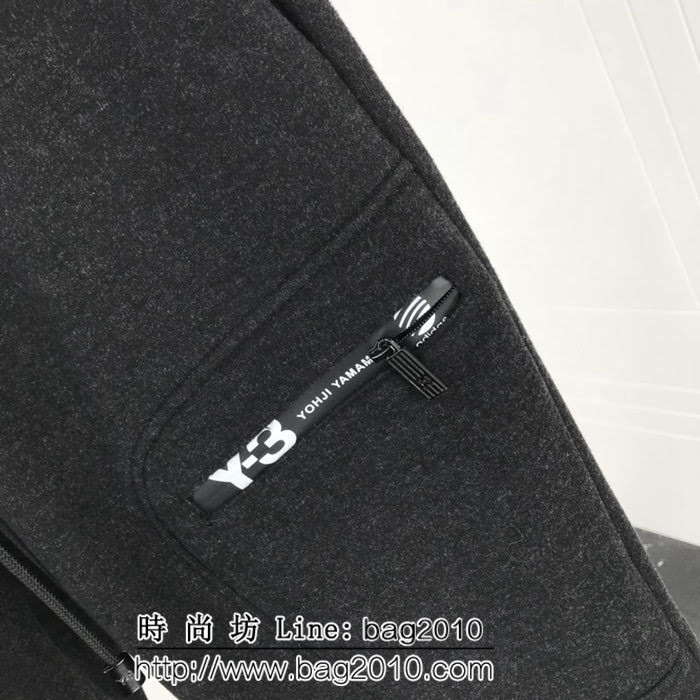 Y-3山本耀司 18秋冬新款 加厚全棉 男款休閒褲  ydi1995